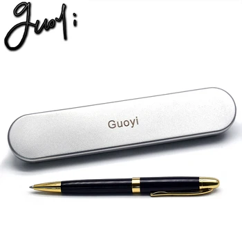 Guoyi Q318 G2 424 luxury Ballpoint pen 50pc Metal high-end business office gifts and corporate logo customization signature pen 
Guoyi Q318 G2 424 luxury Ballpoint pen 50pc Metal high-end business office gifts and corporate logo customization signature pen