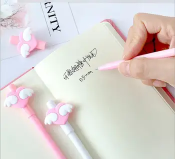 48pcs Korea Angel's wing Novelty Study Office Writing Material Cute Gel Ink Pens Birthday Festival Party Takeaways Favors
48pcs Korea Angel's wing Novelty Study Office Writing Material Cute Gel Ink Pens Birthday Festival Party Takeaways Favors
