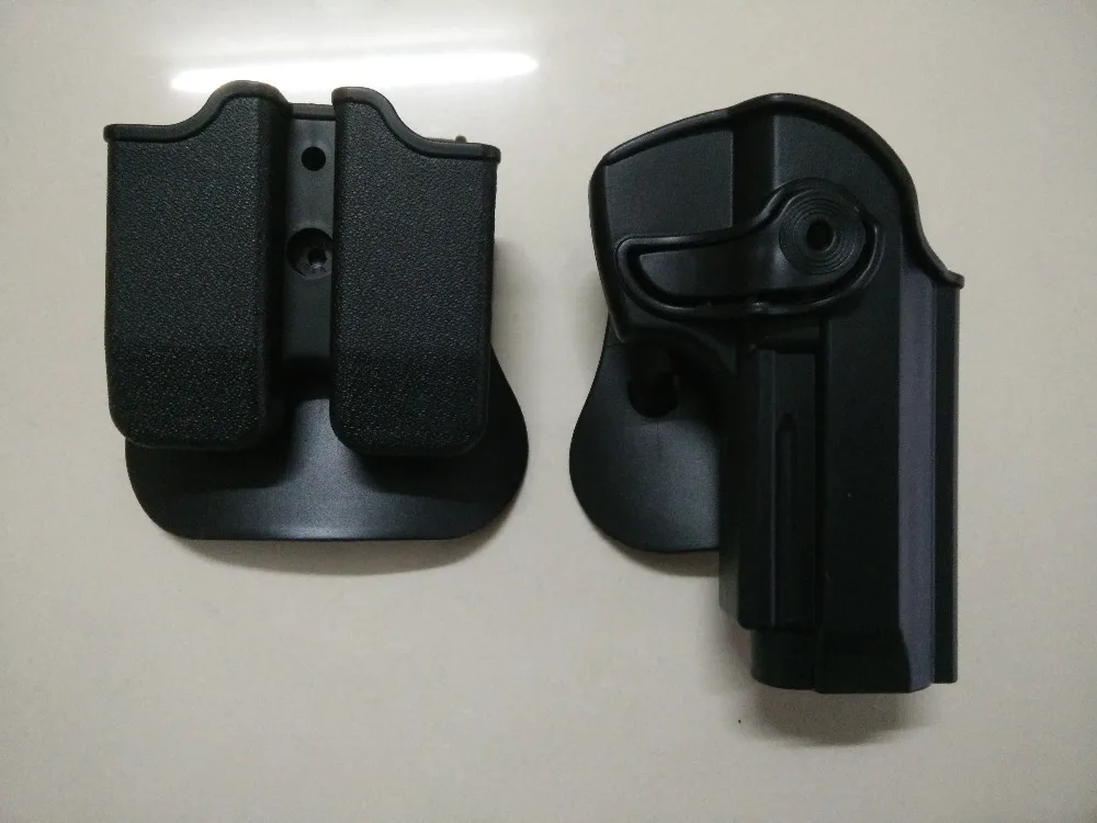 IMI DEFENSE Polymer Retention Roto Holster and double magazine holster Fits Beretta 92/96/M9 All in one holster
IMI DEFENSE Polymer Retention Roto Holster and double magazine holster Fits Beretta 92/96/M9 All in one holster