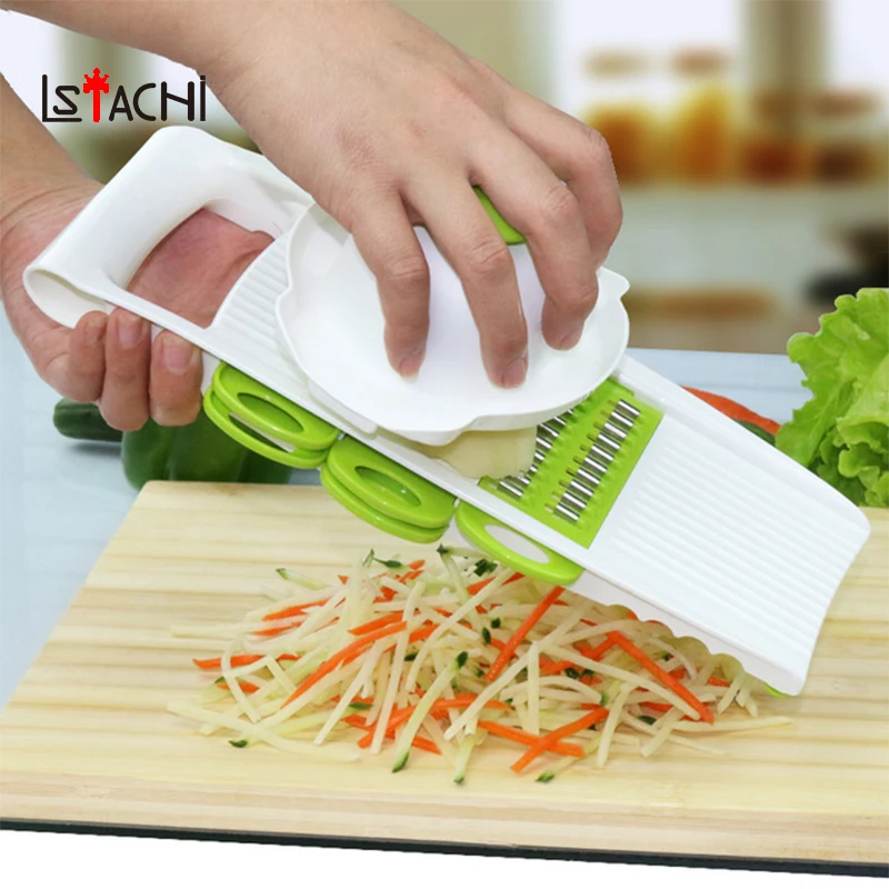 LSTACHi Potato Slicer Vegetables Cutter with 5 Stainless Steel Blades Carrot Grater Onion Slicer Kitchen Food Processor
LSTACHi Potato Slicer Vegetables Cutter with 5 Stainless Steel Blades Carrot Grater Onion Slicer Kitchen Food Processor