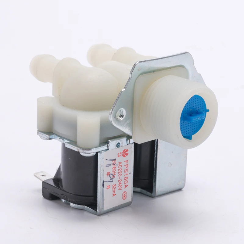 FPS180A AC220V general washing machine double inlet water valve home electrical appliance workmanship washer replacement parts
FPS180A AC220V general washing machine double inlet water valve home electrical appliance workmanship washer replacement parts