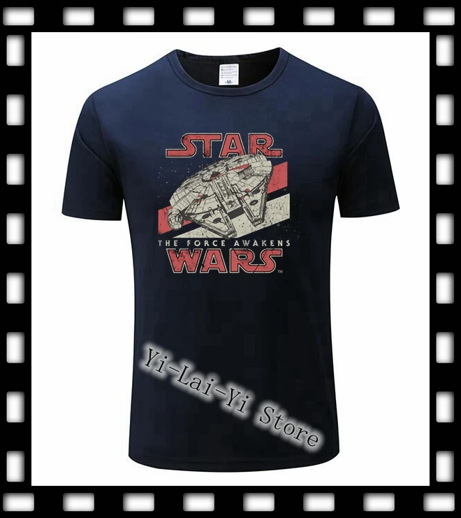 Darth Vader Men's T Shirt Star Wars The Force Awakens VII Starwars TS Tees Design Male 15Color TShirts Top Tee Men Boy TShirt
Darth Vader Men's T Shirt Star Wars The Force Awakens VII Starwars TS Tees Design Male 15Color TShirts Top Tee Men Boy TShirt