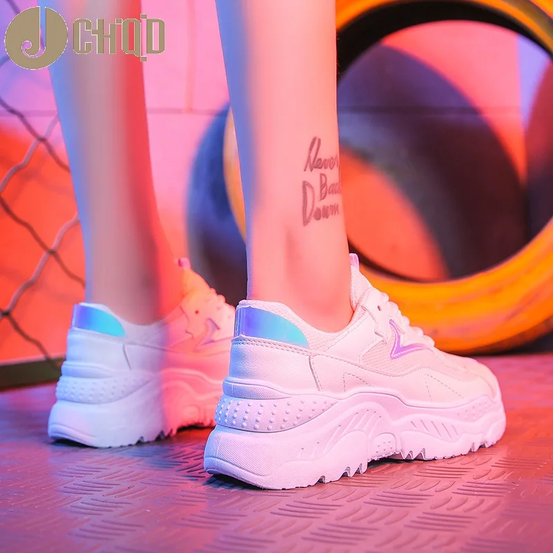 JCHQD 2019 spring and autumn Women Casual Shoes Mesh Women Shoes Flats Platform Lace-Up Fashion Breathable Women Sneakers
JCHQD 2019 spring and autumn Women Casual Shoes Mesh Women Shoes Flats Platform Lace-Up Fashion Breathable Women Sneakers