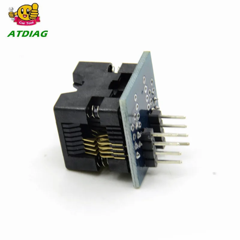 SOIC8 SOP8 to DIP8 EZ Socket Converter Module Programmer Output Power Adapter With 150mil Connector SOIC 8 SOP 8 To DIP 8
SOIC8 SOP8 to DIP8 EZ Socket Converter Module Programmer Output Power Adapter With 150mil Connector SOIC 8 SOP 8 To DIP 8