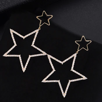 GODKI 57mm Fashion Trendy Star Cubic Zirconia Wedding EngagementParty Dress up Earring Fashion Jewelry for Women
GODKI 57mm Fashion Trendy Star Cubic Zirconia Wedding EngagementParty Dress up Earring Fashion Jewelry for Women