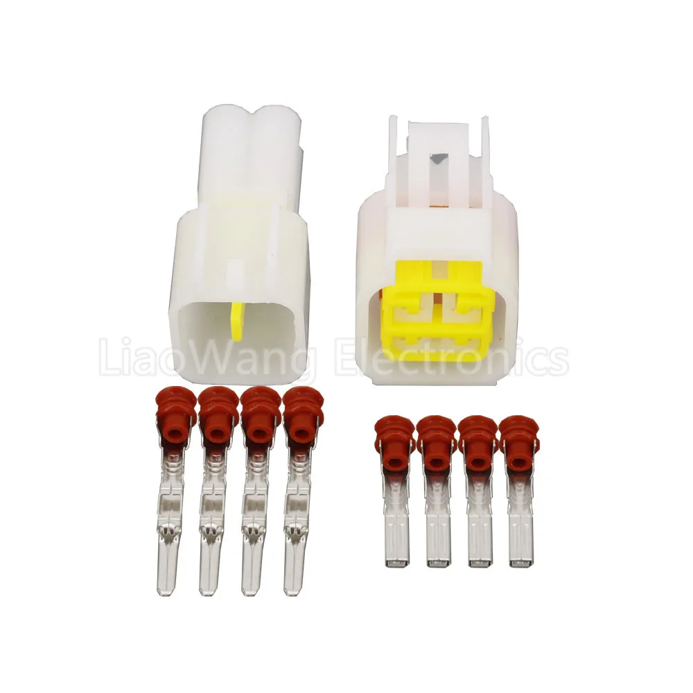 5 Sets/Kit 4 Pin/Way Waterproof Electrical Wire Connectors DJ7041Y-2.3-21/11 Male and female Automobile Connector
5 Sets/Kit 4 Pin/Way Waterproof Electrical Wire Connectors DJ7041Y-2.3-21/11 Male and female Automobile Connector