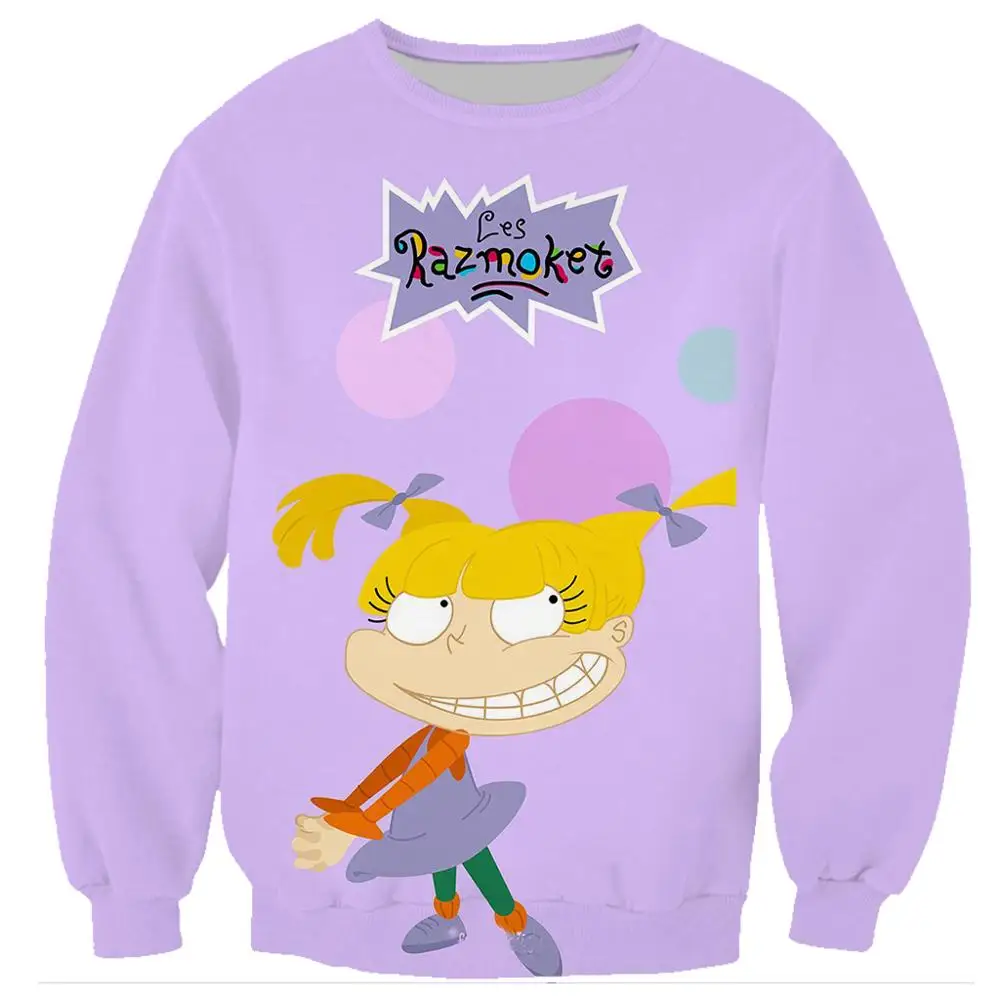 Kids Cartoon 3D Hoodies Anime Rugrats Print Cute Baby boy Sweatshirts Girl's kawaii spring Chiildren's clothing Autumn tops
Kids Cartoon 3D Hoodies Anime Rugrats Print Cute Baby boy Sweatshirts Girl's kawaii spring Chiildren's clothing Autumn tops