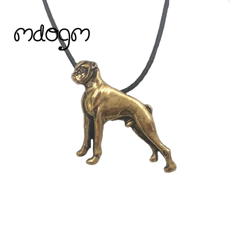 Mdogm Cute Boxer Necklace Dog Animal Pendant Antique Gold Silver Plated Jewelry For Women Male Female Girls Ladies N081
Mdogm Cute Boxer Necklace Dog Animal Pendant Antique Gold Silver Plated Jewelry For Women Male Female Girls Ladies N081