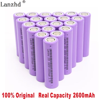 8-40Pcs 18650 Battery 2600mAh li ion 3.7V 18650 5C discharge Power battery for E-cigarettes, electric drills for electric cars
8-40Pcs 18650 Battery 2600mAh li ion 3.7V 18650 5C discharge Power battery for E-cigarettes, electric drills for electric cars