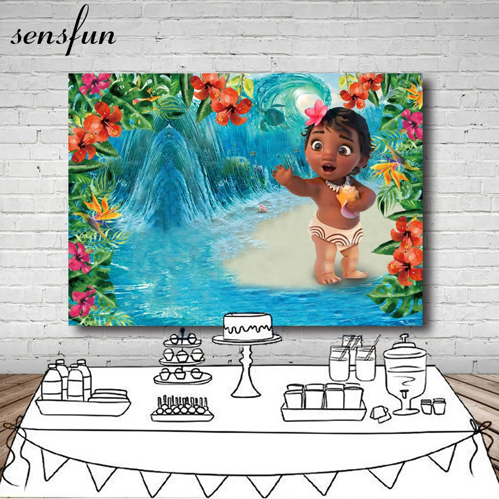 Sensfun Flower Moana Backdrop Backgrounds Waialiki Waves Children Birthday Party Banner Custom Photo Studio Vinyl 7x5FT
Sensfun Flower Moana Backdrop Backgrounds Waialiki Waves Children Birthday Party Banner Custom Photo Studio Vinyl 7x5FT