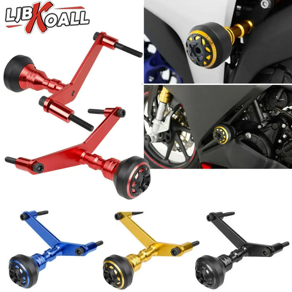 2 PCS Motorcycle CNC Aluminum Crash Pads Frame Slider Protector Falling Protection For Yamaha YZF R3 YZF-R3 YZFR3 2015 2016
2 PCS Motorcycle CNC Aluminum Crash Pads Frame Slider Protector Falling Protection For Yamaha YZF R3 YZF-R3 YZFR3 2015 2016