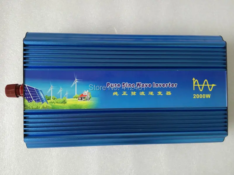 Pure sine wave inverter 2000W 110/220V 12/24VDC, CE certificate, PV Solar Inverter, Power inverter, Car Inverter Converter
Pure sine wave inverter 2000W 110/220V 12/24VDC, CE certificate, PV Solar Inverter, Power inverter, Car Inverter Converter