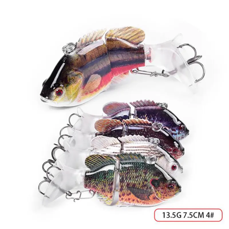 1PCS 7.5CM 13G Small 2-Segment Fishing Lure Swimbait Grankbait Rubber Tail Hard Bait Multi Jointed Lure Fake Bait Fishing Tackle
1PCS 7.5CM 13G Small 2-Segment Fishing Lure Swimbait Grankbait Rubber Tail Hard Bait Multi Jointed Lure Fake Bait Fishing Tackle