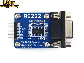 RS232 Board SP3232 RS-232 UART RS232 to TTL Transceiver DB9 Connector Evaluation Development Board Module Kit
RS232 Board SP3232 RS-232 UART RS232 to TTL Transceiver DB9 Connector Evaluation Development Board Module Kit
