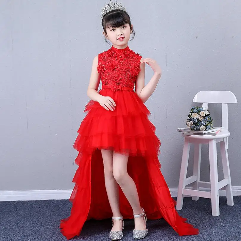 2019 New Children Girl Ball Gown Embroidery Trailing Princess Dress Toddler Wedding Party Evening Dress For Girls Vestidos Y1210
2019 New Children Girl Ball Gown Embroidery Trailing Princess Dress Toddler Wedding Party Evening Dress For Girls Vestidos Y1210