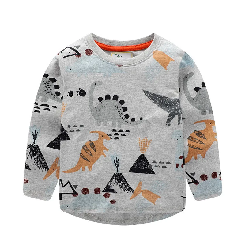 Jumping meters Children Clothing Dinosaurs Boy Cotton t shirt Baby Boys Clothes Long Sleeve Kids t-Shirt Underwear Boy Girl Tees
Jumping meters Children Clothing Dinosaurs Boy Cotton t shirt Baby Boys Clothes Long Sleeve Kids t-Shirt Underwear Boy Girl Tees