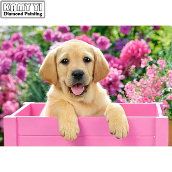 Full square diamond embroidery Cute dog diamond mosaic full square painting stitch crystal diamond painting
Full square diamond embroidery Cute dog diamond mosaic full square painting stitch crystal diamond painting