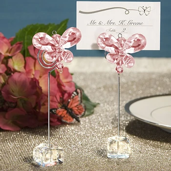 10pcs Creative High Quality Pink Crystal Butterfly Place Card Holders Wedding Table Decoration Reception Party Favor Supply
10pcs Creative High Quality Pink Crystal Butterfly Place Card Holders Wedding Table Decoration Reception Party Favor Supply