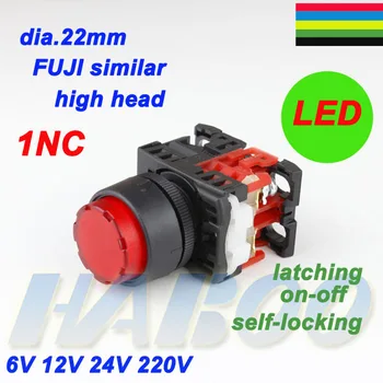 5pcs/lot dia.22mm fuji similar AR22E5L electric 6V,12V,24V,220v on off latching illuminated led lighted push button switch
5pcs/lot dia.22mm fuji similar AR22E5L electric 6V,12V,24V,220v on off latching illuminated led lighted push button switch