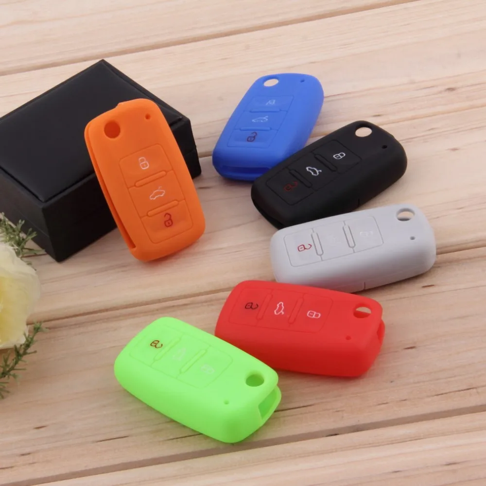 Hot Styling silicone Car key cover forVolkswagen Passat Polo Golf Touran Bora SEAT Ibiza Leon SKODA Octavia Fabia 3 Buttons
Hot Styling silicone Car key cover forVolkswagen Passat Polo Golf Touran Bora SEAT Ibiza Leon SKODA Octavia Fabia 3 Buttons