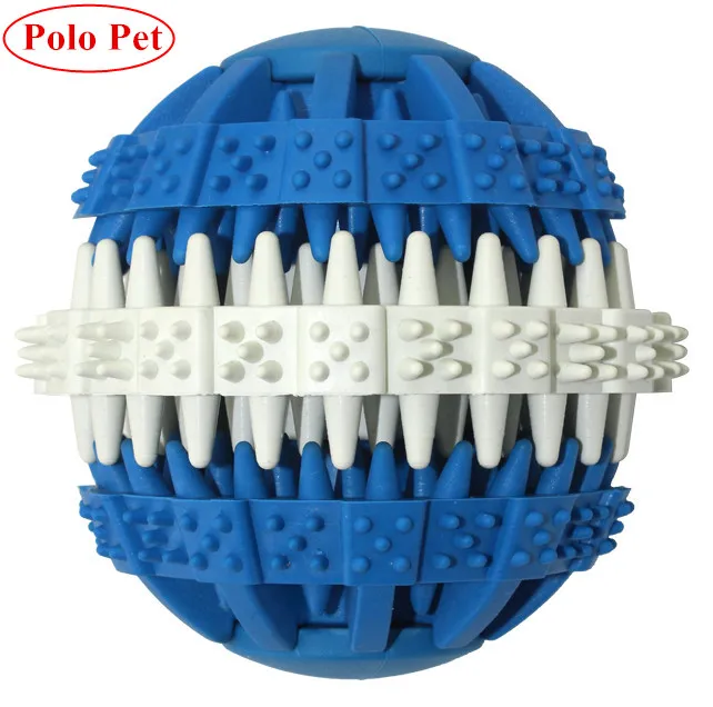 Tough Chew Ball for Dogs, Rotatable Tooth Cleaning Toy Non-Toxic Rubber Bite Resistant, 3" in Diameter
Tough Chew Ball for Dogs, Rotatable Tooth Cleaning Toy Non-Toxic Rubber Bite Resistant, 3" in Diameter