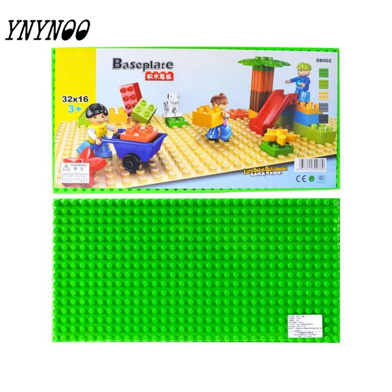 (YNYNOO)1pcs/lot big Blocks Base Plate 56*28 Dots 44.8*22.5cm Baseplate Compatible with Duploes building blocks
(YNYNOO)1pcs/lot big Blocks Base Plate 56*28 Dots 44.8*22.5cm Baseplate Compatible with Duploes building blocks