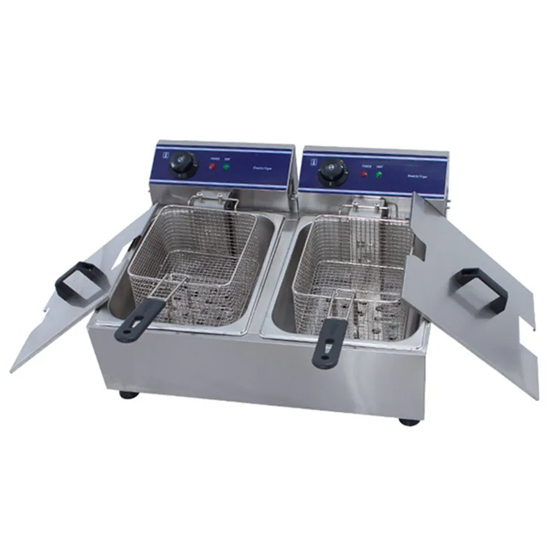 Friteuse professionnell electric small home commercial delicious healthy fish chicken potato french fries deep fryer machine
Friteuse professionnell electric small home commercial delicious healthy fish chicken potato french fries deep fryer machine