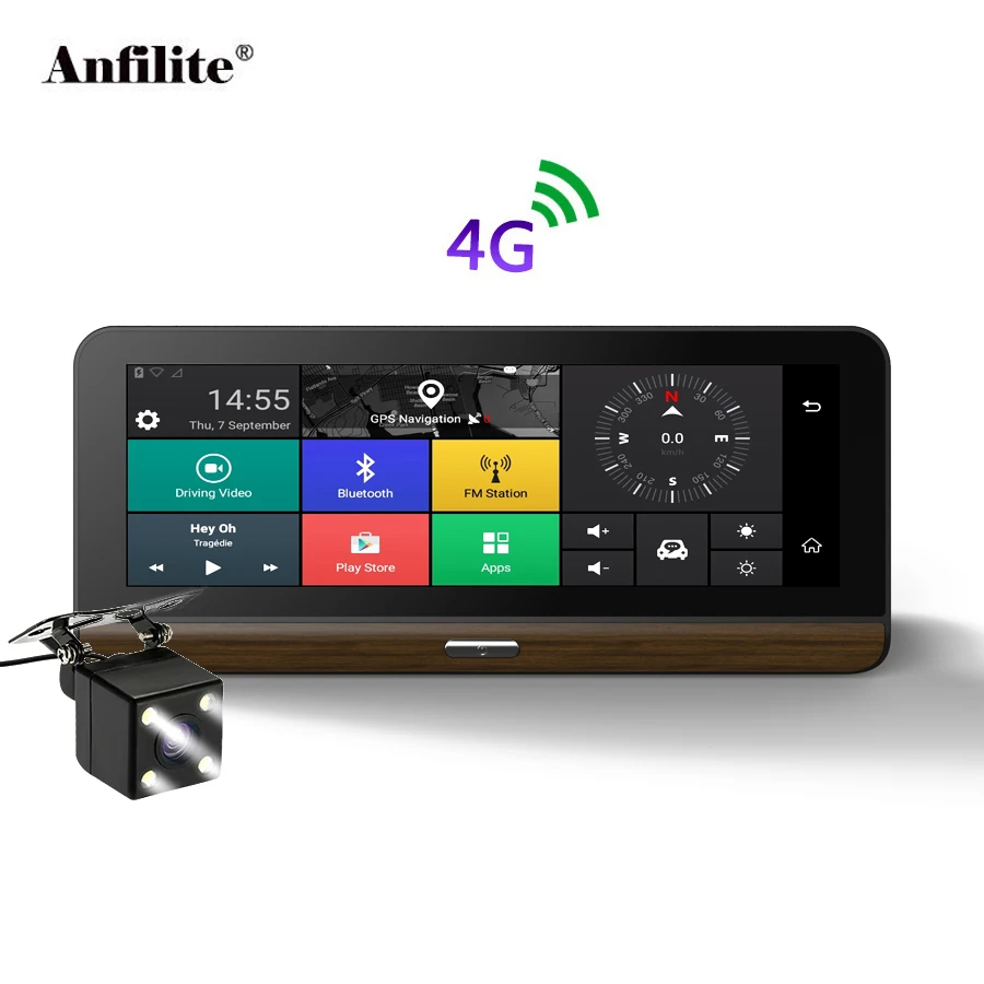 

Anfilite E31 Pro 4G ADAS Car Camera GPS Android 5.1 Car DVRs WIFI 1080P Video Recorder Registrar dash cam DVR Parking Monitoring