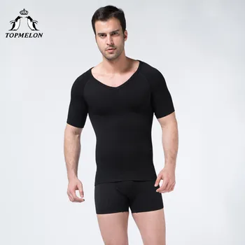 TOPMELON Underwear Men Seamless Midi Sleeve Round Neck Slimming Waist Corset Slim Wait Shapewear Tops
TOPMELON Underwear Men Seamless Midi Sleeve Round Neck Slimming Waist Corset Slim Wait Shapewear Tops