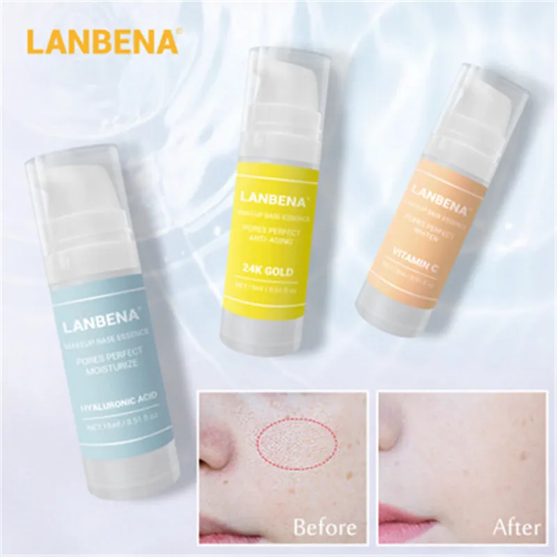 Summer Makeup Base Foundation Primer Makeup Face Serum Shrink Pores Moisturizing Oil-Control Brighten Essence Cosmetic Skin Care
Summer Makeup Base Foundation Primer Makeup Face Serum Shrink Pores Moisturizing Oil-Control Brighten Essence Cosmetic Skin Care