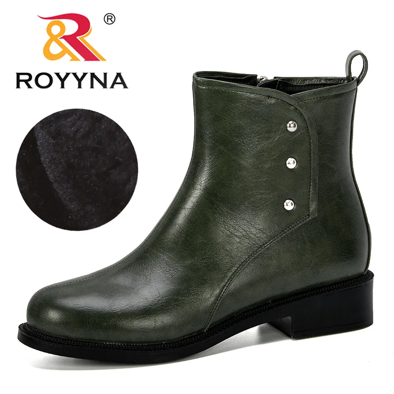 ROYYNA 2019 New Popular Style Women Winter Shoes Heels Winter Boots Woman Ankle Botas Mujer Warm Plush Insole Shoes Woman Trendy
ROYYNA 2019 New Popular Style Women Winter Shoes Heels Winter Boots Woman Ankle Botas Mujer Warm Plush Insole Shoes Woman Trendy