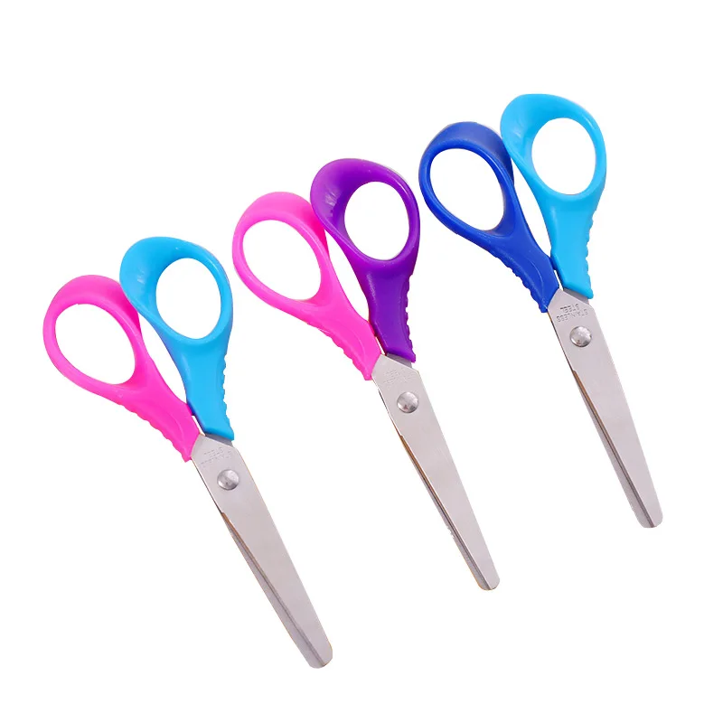 1 Pcs Round Head Scissors Metal and Plastic DIY Scrapbooking Photo Colors Scissors Paper Lace Diary Decoration with 3 Patterns
1 Pcs Round Head Scissors Metal and Plastic DIY Scrapbooking Photo Colors Scissors Paper Lace Diary Decoration with 3 Patterns