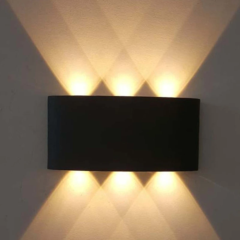 2W 4W 6W 8W Outdoor Lights COB LED Porch Lamp Dual Head post light Waterproof Indoor Aluminum Wall | Лампы и освещение