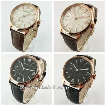 42mm Goutent Mens Brushed Rose gold Case 17 jewels 6497 Hand Winding Movement Wrist Watch
42mm Goutent Mens Brushed Rose gold Case 17 jewels 6497 Hand Winding Movement Wrist Watch