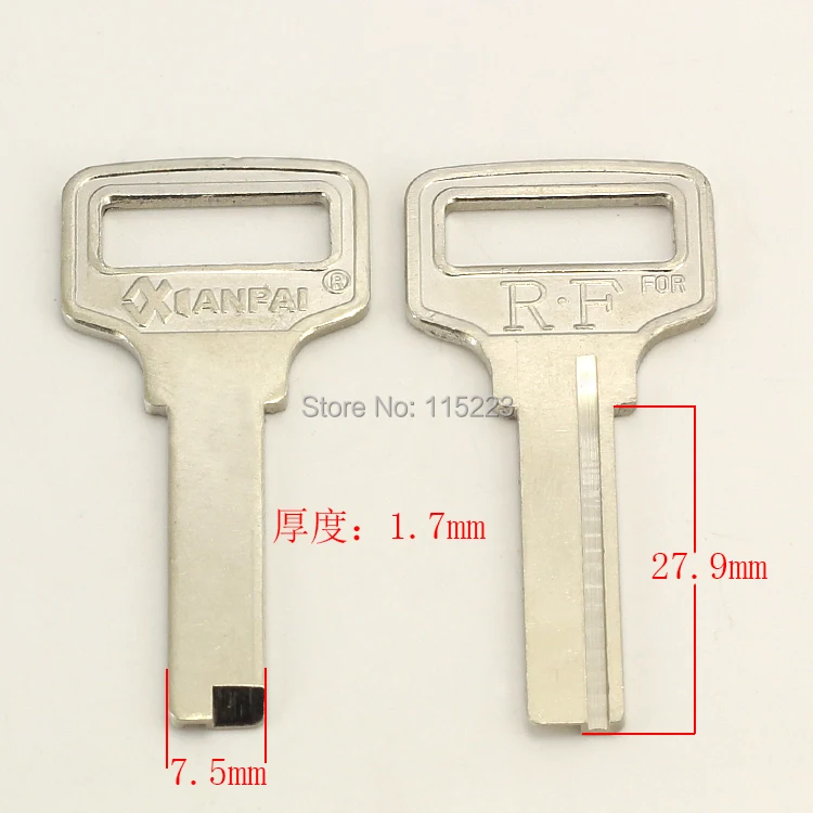 B125 House Home Door Empty Key blanks Locksmith Supplies Blank Keys 10 pieces/lot
B125 House Home Door Empty Key blanks Locksmith Supplies Blank Keys 10 pieces/lot