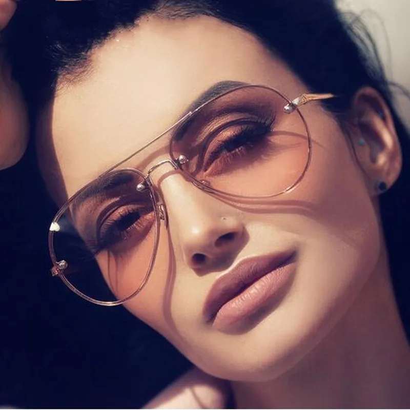 Fashion Pilot Sunglasses Women Pink Lens Pilot Female Sun Glasses For Women Brand Designer Shades Oculos 90s Ladies Eyewear
Fashion Pilot Sunglasses Women Pink Lens Pilot Female Sun Glasses For Women Brand Designer Shades Oculos 90s Ladies Eyewear
