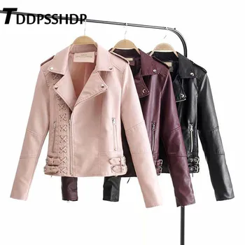 Clothes with Bandage Waist Belt Women Coat Lapel Pocket Zipper 2019 High Street 3 Colors Female Jacket 
Clothes with Bandage Waist Belt Women Coat Lapel Pocket Zipper 2019 High Street 3 Colors Female Jacket