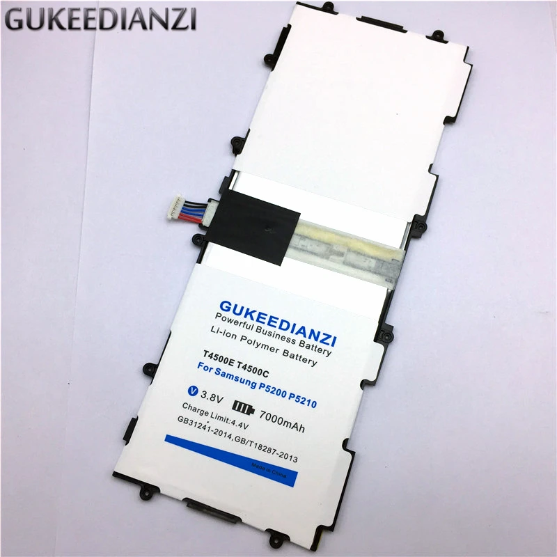 GUKEEDIANZI 7000mAh T4500E T4500C Tablets PC Battery For Samsung Galaxy Tab 3 10.1 GT P5200 P5210 P5220 P5213
GUKEEDIANZI 7000mAh T4500E T4500C Tablets PC Battery For Samsung Galaxy Tab 3 10.1 GT P5200 P5210 P5220 P5213