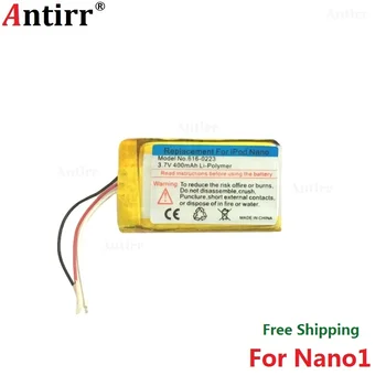 

Antirr Original new Replacement Battery For ipod Nano1 1st Gen Generation MP3 Li-Polymer Rechargeable Nano 1 616-0223 Batteries