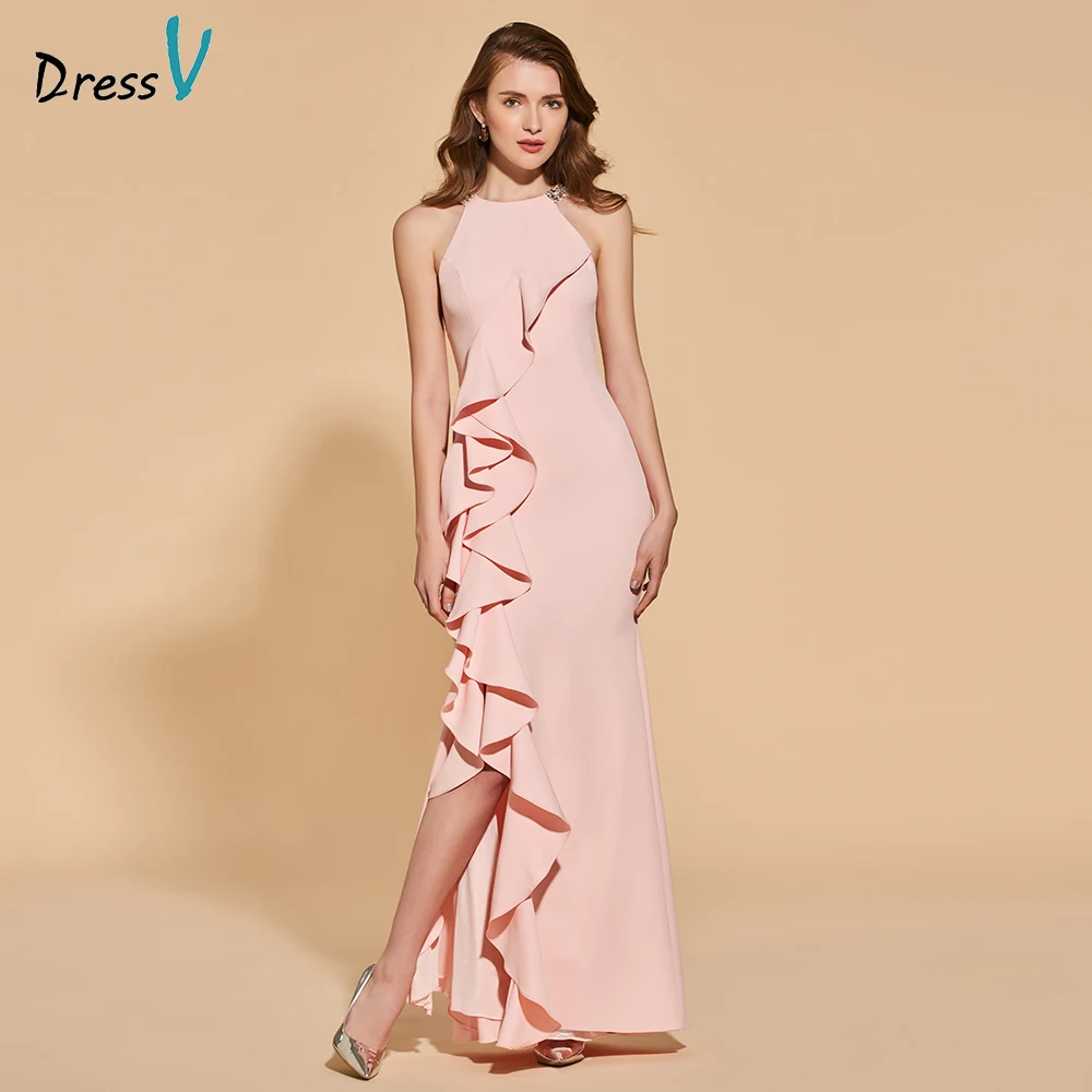 Dressv pearl pink evening dress mermaid elegant split-front floor-length wedding party formal dress beading evening dresses
Dressv pearl pink evening dress mermaid elegant split-front floor-length wedding party formal dress beading evening dresses