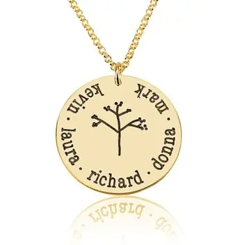2018 Family Tree Pendant Necklace Custom Made Any Name Drop Shipping YP2741
2018 Family Tree Pendant Necklace Custom Made Any Name Drop Shipping YP2741