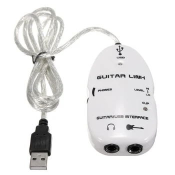 New Professional PC Recording CD Guitar to USB Interface Link Cable Adapter guitar accessories
New Professional PC Recording CD Guitar to USB Interface Link Cable Adapter guitar accessories
