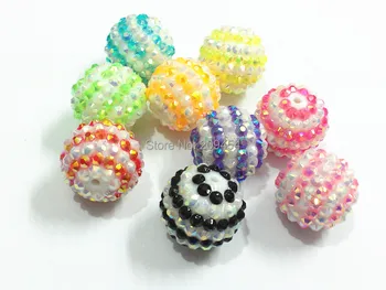 Newest !! 20mm 100pcs/lot Valentine's Day Mixed AB Stripe Resin Rhinestone Ball Beads,Chunky Beads For Kids Jewelry Making
Newest !! 20mm 100pcs/lot Valentine's Day Mixed AB Stripe Resin Rhinestone Ball Beads,Chunky Beads For Kids Jewelry Making