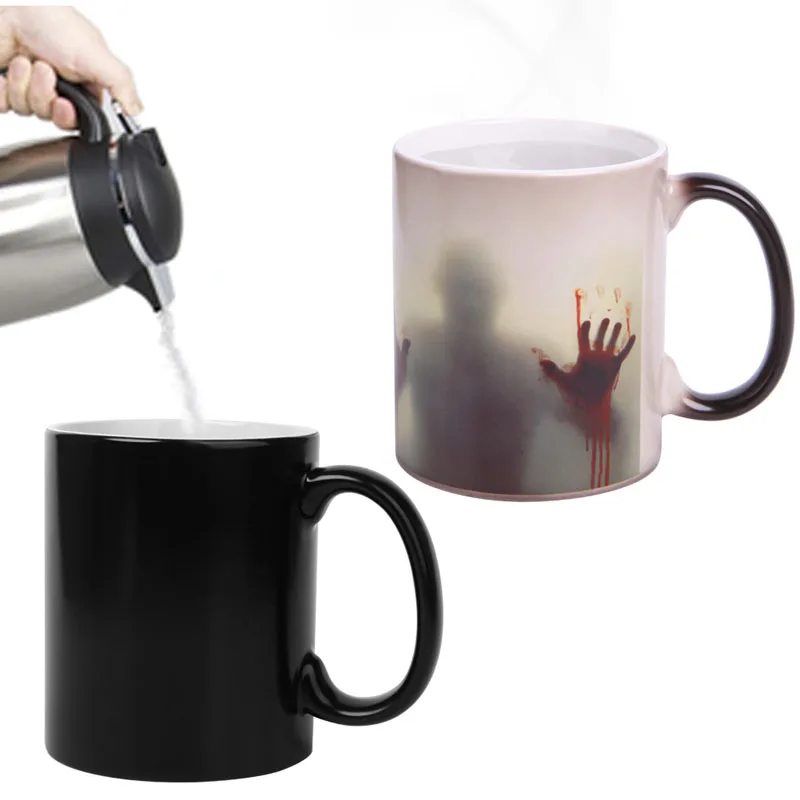 Zombies Heat Sensitive Color Changing Ceramics Coffee Mug Cup Magic Tea Reactive Magical Mug Novelty Gifts 1pc C42
Zombies Heat Sensitive Color Changing Ceramics Coffee Mug Cup Magic Tea Reactive Magical Mug Novelty Gifts 1pc C42