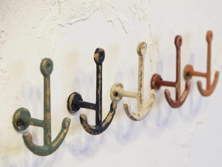 2pcs/lot 12x9.5cm American country decoration hook retro old creative ship anchor clothes cap wall hook
2pcs/lot 12x9.5cm American country decoration hook retro old creative ship anchor clothes cap wall hook