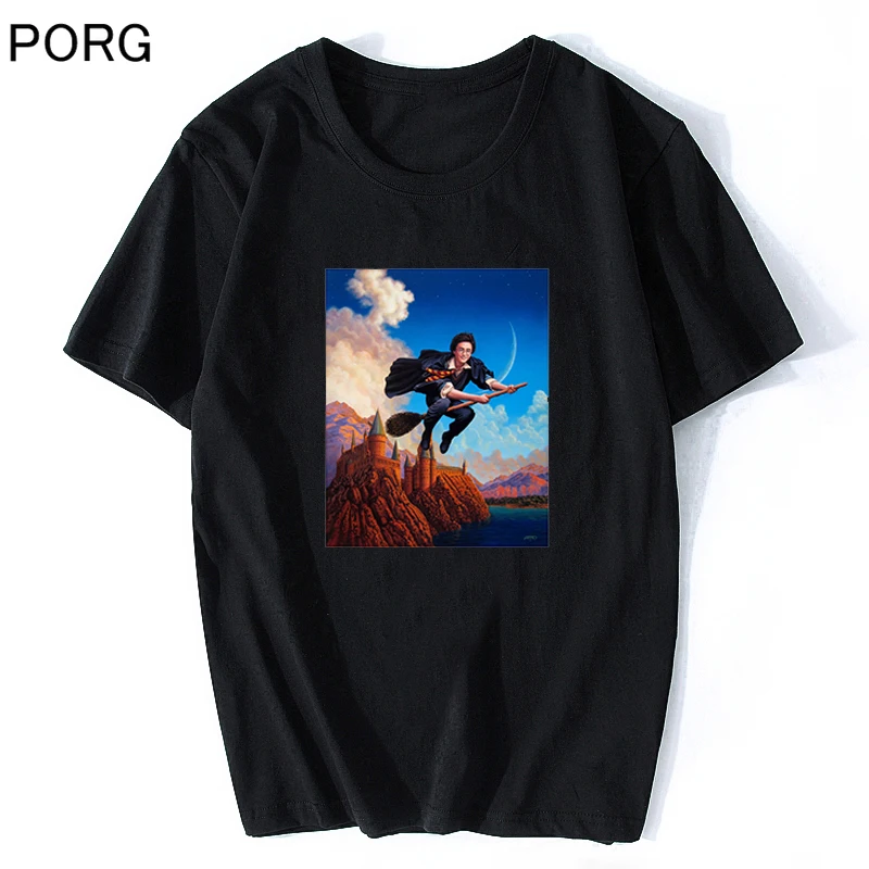 Fly The Castle Potter Magic Castle Women Classic T Shirt Aesthetic Harry Vintage Harajuku Streetwear Vogue Cotton Black Tshirt
Fly The Castle Potter Magic Castle Women Classic T Shirt Aesthetic Harry Vintage Harajuku Streetwear Vogue Cotton Black Tshirt
