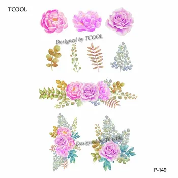 HXMAN Flower Waterproof Temporary Tattoo Sticker Fashion Women Men Arm Fake Body Art 9.8X6cm Kids Adult Hand Tattoos Paper P-149
HXMAN Flower Waterproof Temporary Tattoo Sticker Fashion Women Men Arm Fake Body Art 9.8X6cm Kids Adult Hand Tattoos Paper P-149