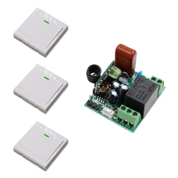 Smart Home Wall Wireless Panel Transmitter Receiver 220V Light Lamp LED Bulb Remote Control Switch Input Output Power Mini RX
Smart Home Wall Wireless Panel Transmitter Receiver 220V Light Lamp LED Bulb Remote Control Switch Input Output Power Mini RX