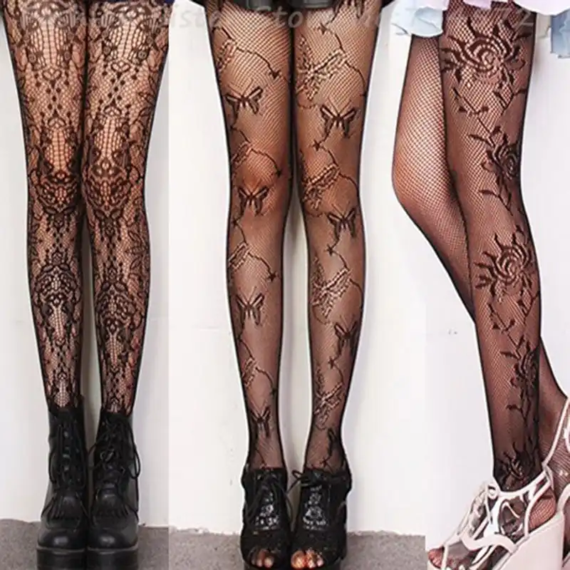 Pantyhose public glasses tattoo