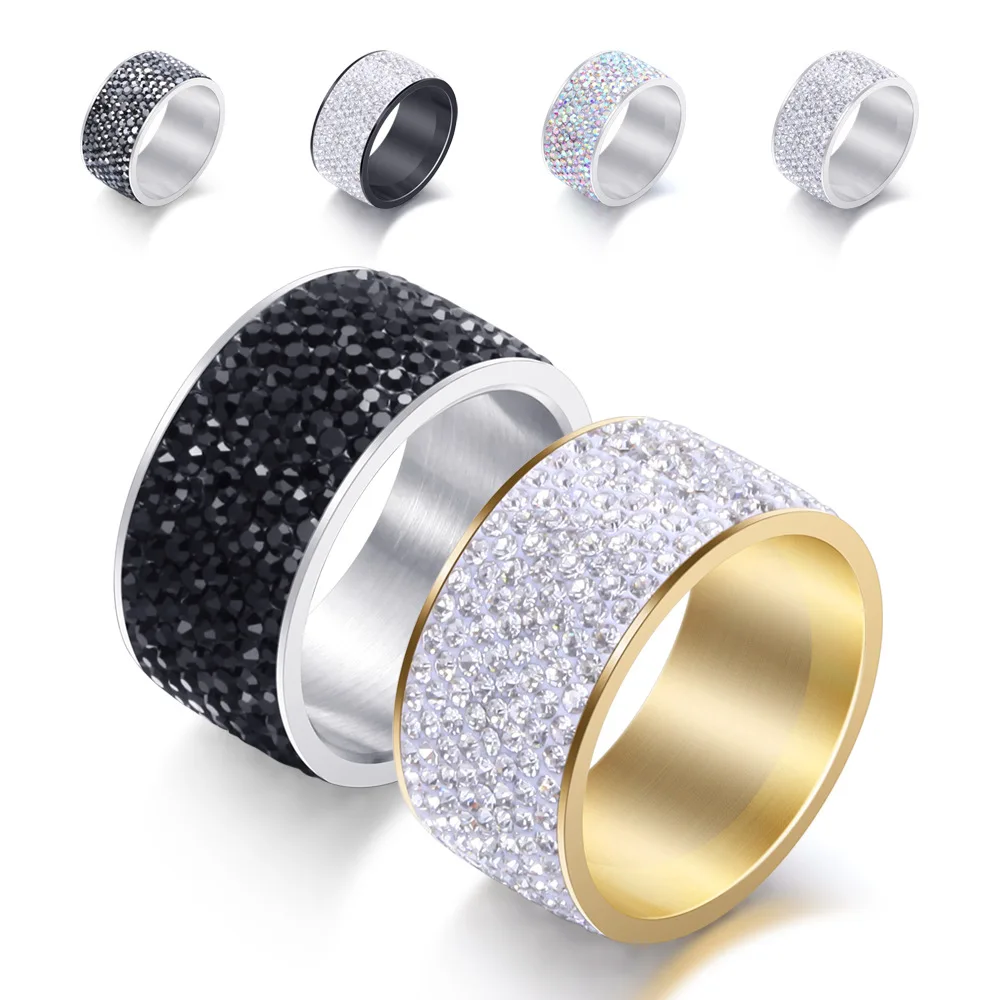 Sale 6-12 White Golden Iced Out HipHop Engagement Rings CZ Pinky Men Women Full Crystal Rings Male Female Fashion Jewelry
Sale 6-12 White Golden Iced Out HipHop Engagement Rings CZ Pinky Men Women Full Crystal Rings Male Female Fashion Jewelry